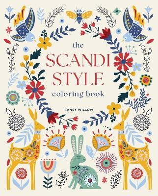 Book cover for The Scandi Style Coloring Book