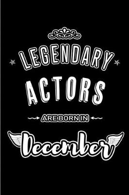 Book cover for Legendary Actors are born in December