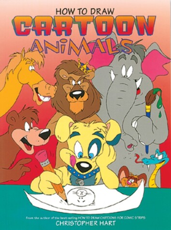 Book cover for How to Draw Cartoon Animals