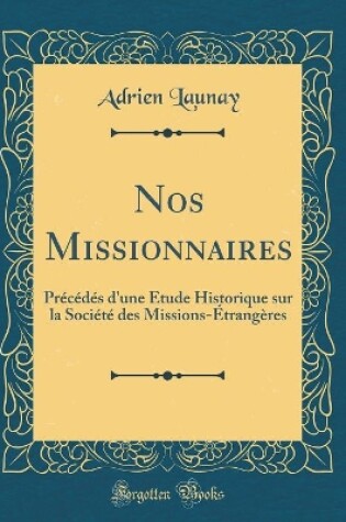 Cover of Nos Missionnaires