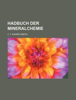 Book cover for Hadbuch Der Mineralchemie