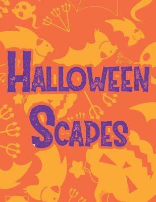 Book cover for Halloween Scapes