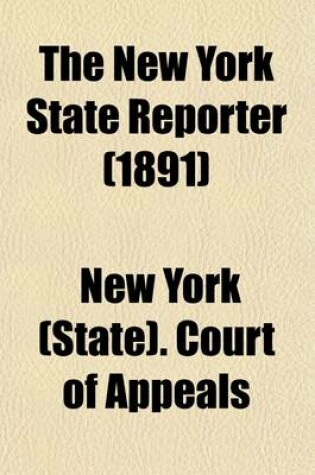 Cover of The New York State Reporter (Volume 36)