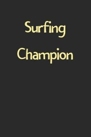 Cover of Surfing Champion