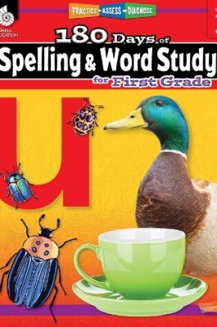 Cover of 180 Days of Spelling and Word Study for First Grade