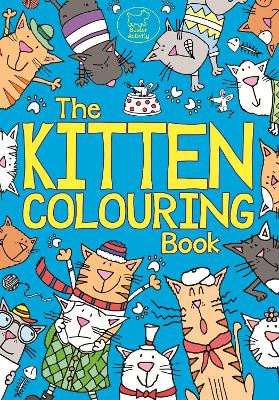 Book cover for The Kitten Colouring Book