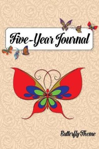 Cover of 5-Year Journal, Butterfly Theme