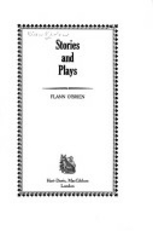 Cover of Stories and Plays