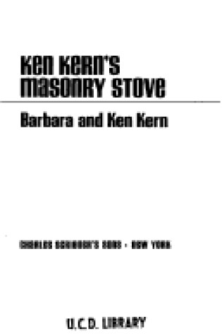 Cover of Ken Kern's Masonry Stove