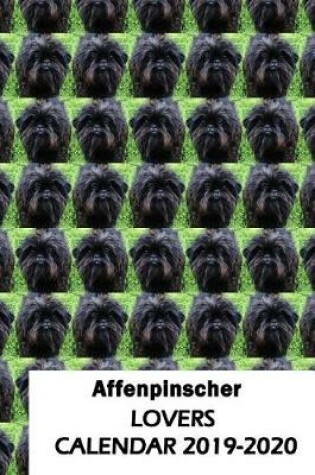 Cover of Affenpinscher Lovers Calendar 2019-2020