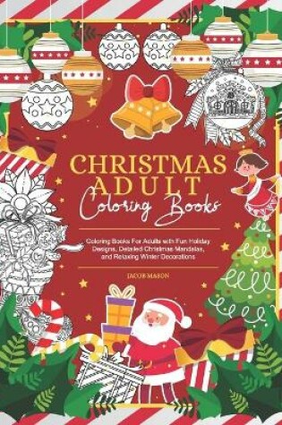 Cover of Christmas Adult Coloring Books