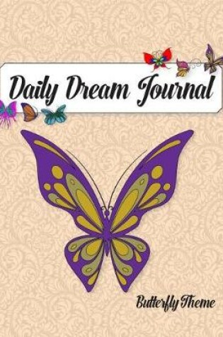 Cover of Daily Dream Journal, Butterfly Theme
