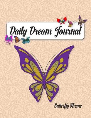 Book cover for Daily Dream Journal, Butterfly Theme