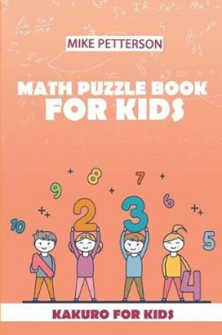 Cover of Math Puzzle Book For Kids