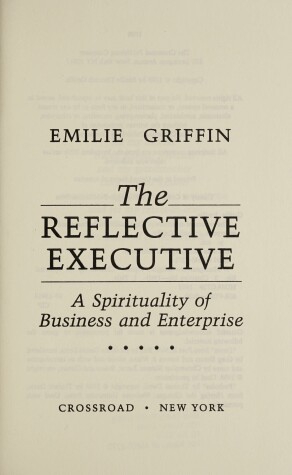 Book cover for The Reflective Executive