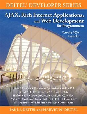 Book cover for AJAX, Rich Internet Applications, and Web Development for Programmers