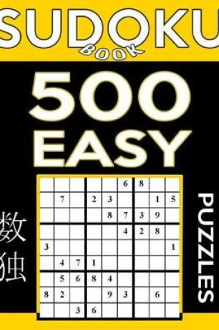 Cover of Sudoku Book 500 Easy Puzzles