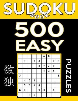 Cover of Sudoku Book 500 Easy Puzzles