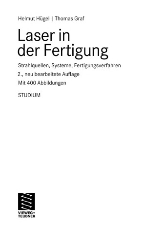 Book cover for Laser in Der Fertigung