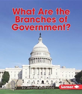 Book cover for What Are the Branches of Government?