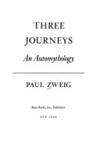 Cover of 3 Journeys