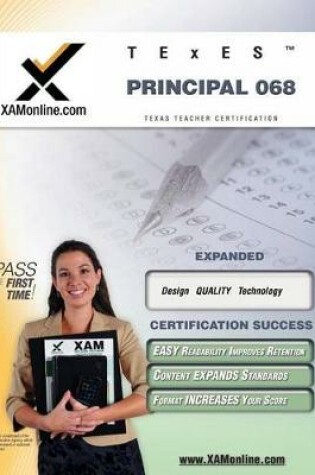 Cover of TExES Principal 068 Teacher Certification Test Prep Study Guide