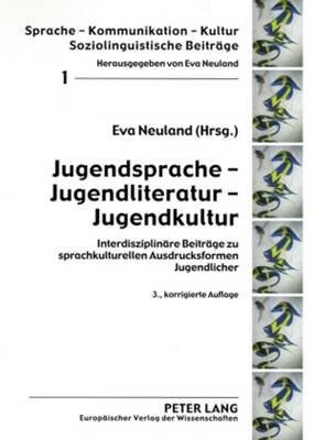 Cover of Jugendsprache - Jugendliteratur - Jugendkultur