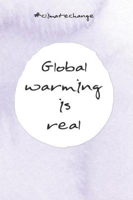 Book cover for Global warming is real