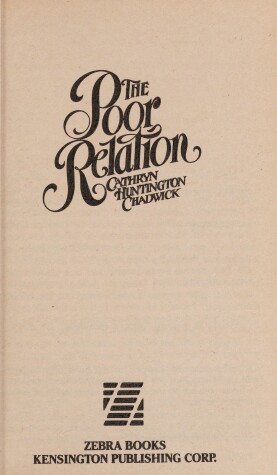 Book cover for The Poor Relation