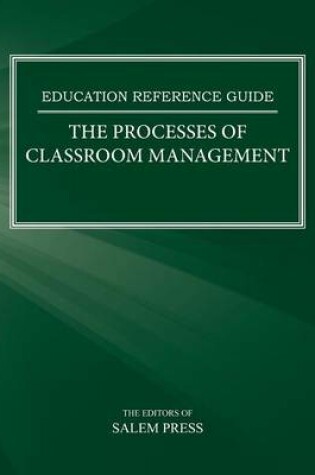 Cover of The Processes of Classroom Management