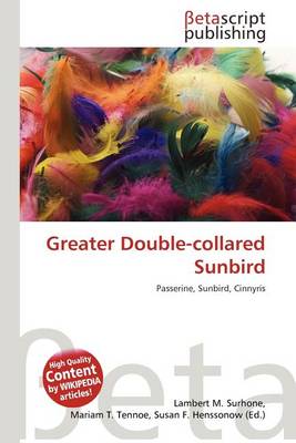 Book cover for Greater Double-Collared Sunbird