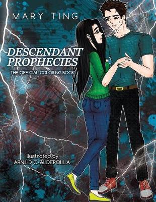 Book cover for Descendant Prophecies Official Coloring Book