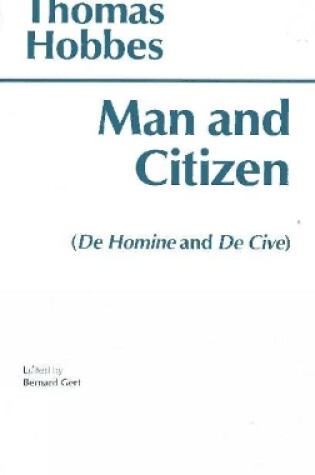 Cover of Man & Citizen