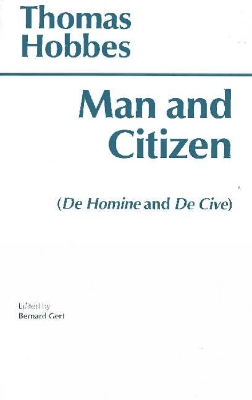 Book cover for Man & Citizen