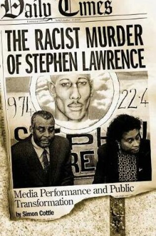 Cover of The Racist Murder of Stephen Lawrence