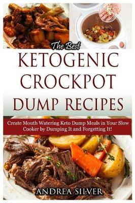 Book cover for The Best Ketogenic Crockpot Dump Recipes