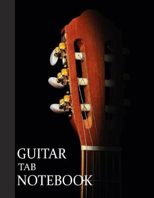 Book cover for Guitar Tab Notebook