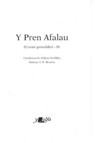 Cover of Pren Afalau, Y