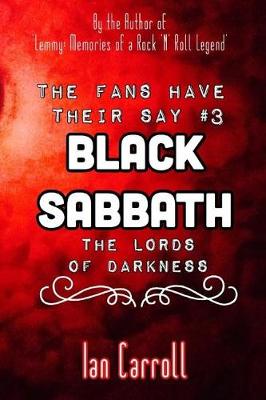 Book cover for The Fans Have Their Say #3 Black Sabbath