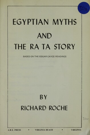 Cover of Egyptian Myths & the Ra Ta Story