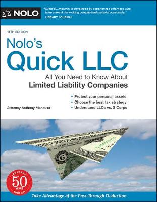 Cover of Nolo's Quick LLC