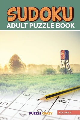 Book cover for Sudoku Adult Puzzle Book Volume 4