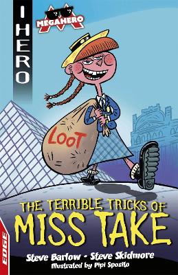 Book cover for The Terrible Tricks of Miss Take