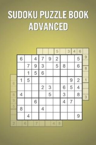 Cover of Sudoku Puzzle Book Advanced