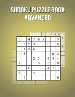 Book cover for Sudoku Puzzle Book Advanced