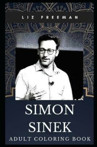 Cover of Simon Sinek Adult Coloring Book