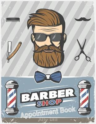 Book cover for Barber Shop Appointment Book