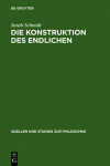 Book cover for Die Konstruktion des Endlichen