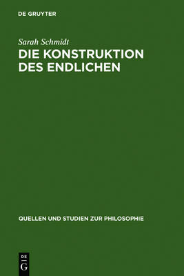 Cover of Die Konstruktion des Endlichen