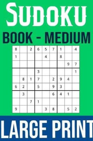 Cover of Sudoku Book Medium Large Print